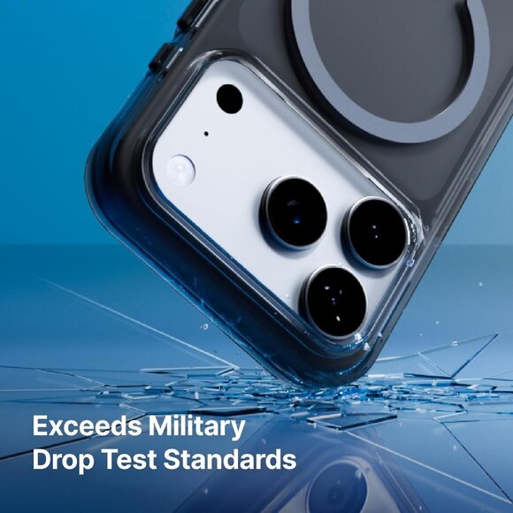 iPhone 17 Pro Max Case Shockproof Anti-Yellowing High Transparency MagSafe-Clear - Picture 5 of 9